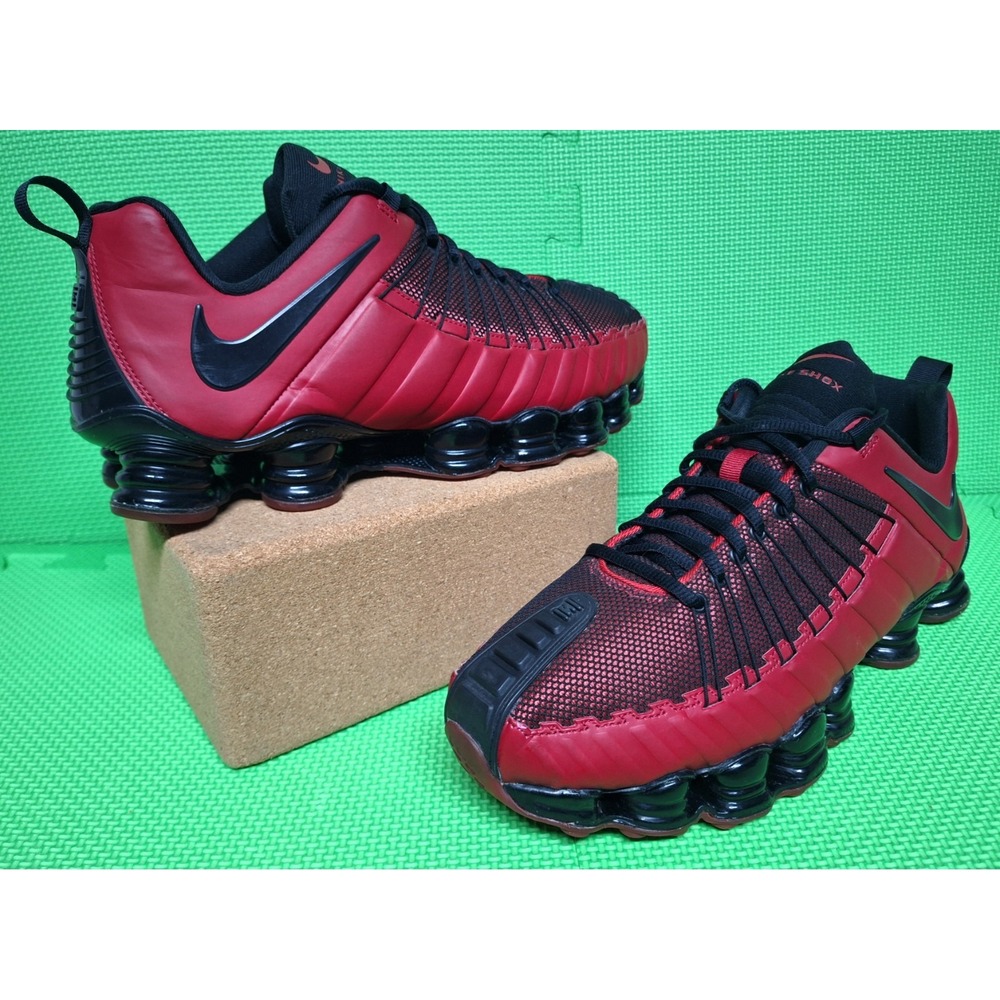 Nike Total Shox Red Sneakers Shoes US Size 11.5 Men's 749775-601